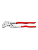 Tenazas Llave Alicate y Llave en una Sola Herramienta Recubiertos de Plástico Cromado 300 mm KNIPEX