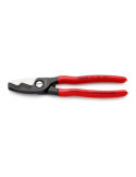 Tijera Cortacables con Filo de Corte 200 mm Ø20 mm / 70 mm² KNIPEX
