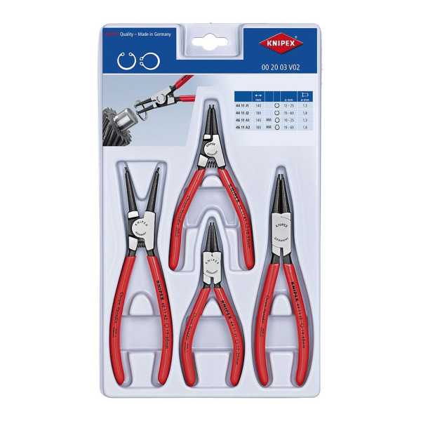 Alicates para Arandelas, 4 Piezas KNIPEX