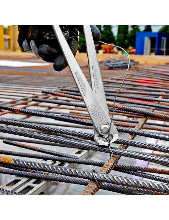 Tenaza Rusa de Fuerza, Cincada Brillante, 300 x 50 x 25 mm KNIPEX