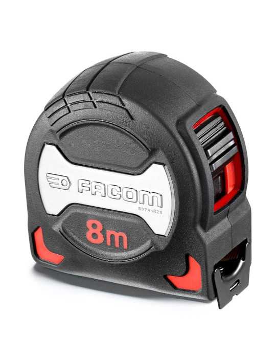 Flexómetro Serie Grip Bi-Material 8 m x 28 mm FACOM