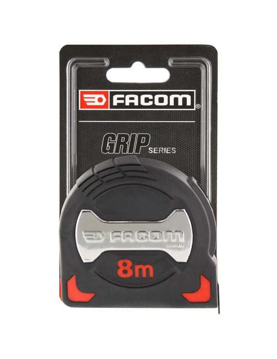 Flexómetro Serie Grip Bi-Material 8 m x 28 mm FACOM