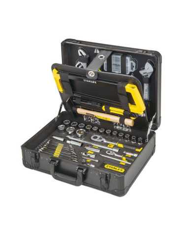 Kit de Mantenimiento con Maletín de Aluminio 142 Piezas STANLEY 2