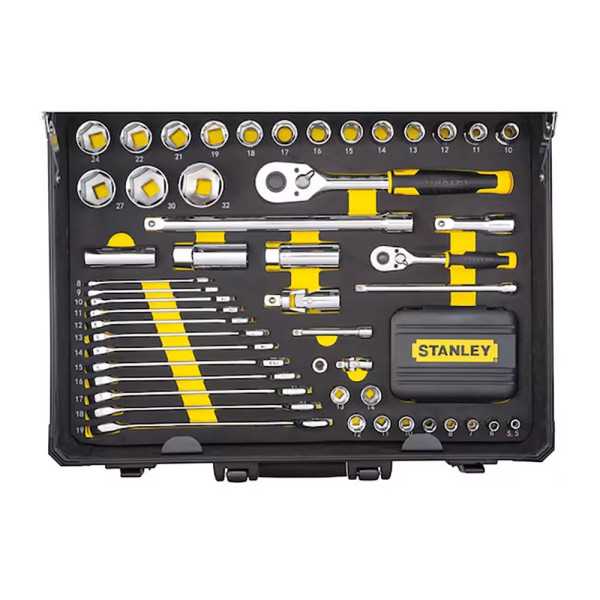 Kit de Mantenimiento con Maletín de Aluminio 142 Piezas STANLEY
