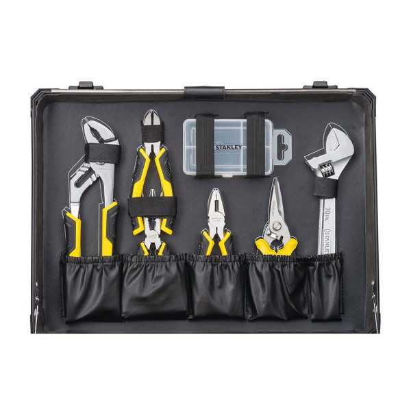 Kit de Mantenimiento con Maletín de Aluminio 142 Piezas STANLEY