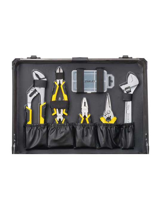 Kit de Mantenimiento con Maletín de Aluminio 142 Piezas STANLEY