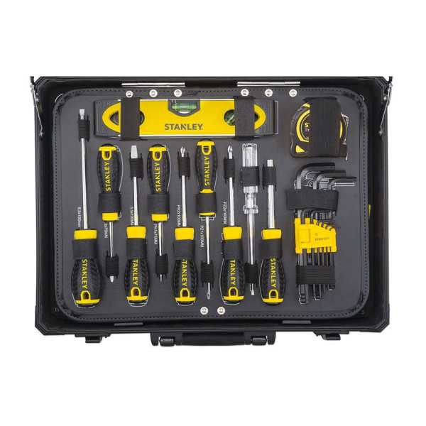 Kit de Mantenimiento con Maletín de Aluminio 142 Piezas STANLEY