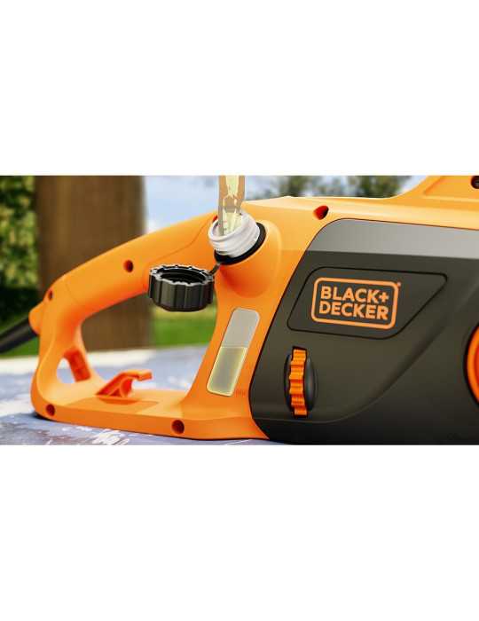 Motosierra 1800W 35 cm con Cable BLACK+DECKER
