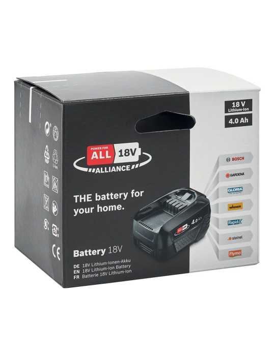 Batería 4,0Ah 18V P4A 5001519 BOSCH