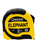 Flexómetro Elephant Bimaterial 8 m x 30 mm MEDID