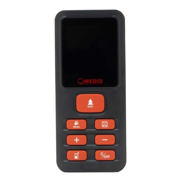 Medidor de Distancia Láser Rojo 40 m MEDID