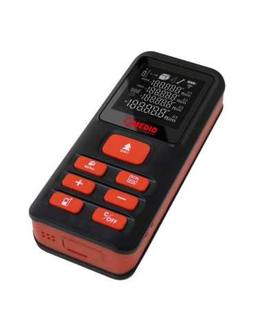 Medidor de Distancia Láser Rojo 40 m MEDID 2