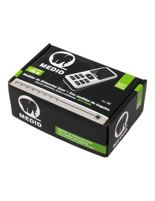 Medidor de Distancia Láser Verde 100 m MEDID