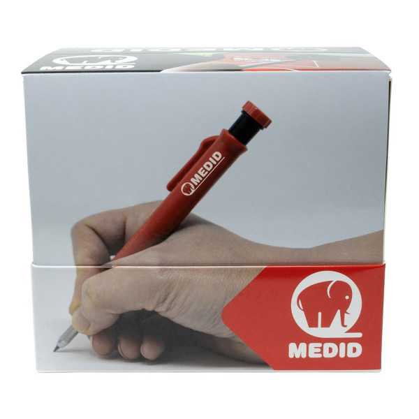 Marcador Portaminas + Recambios, Expositor 20 + 20 uds MEDID