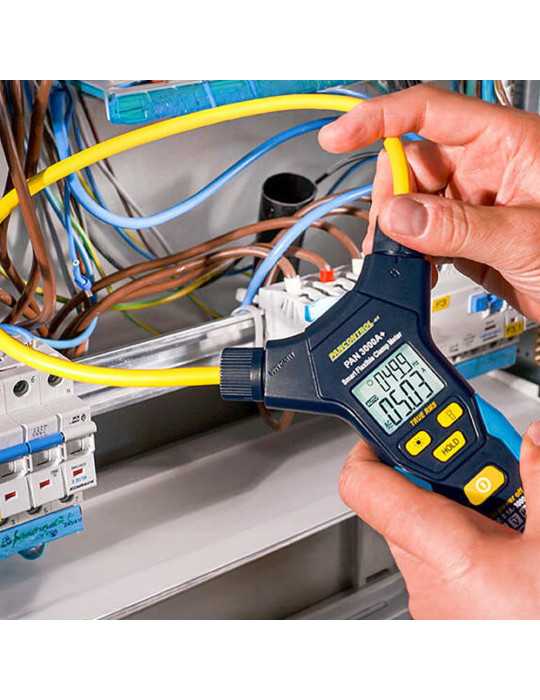 Pinza Amperimétrica Digital Flexible Pan 3000A+ PANCONTROL
