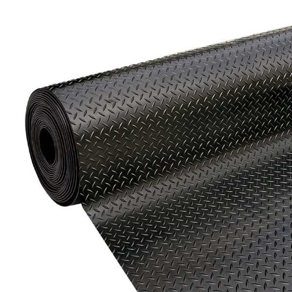 Alfombra Caucho-Goma Diamantes 1 x 10 m GOL