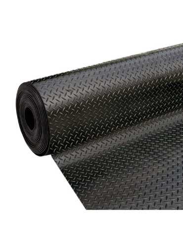 Alfombra Caucho-Goma Diamantes 1,2 x 10 m GOL