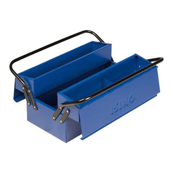 Caja de Herramientas con 2 Asas y 3 Bandejas 400 x 210 x 190 mm IRIMO