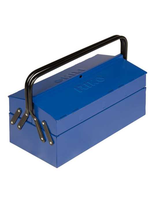 Caja de Herramientas con 2 Asas y 3 Bandejas 400 x 210 x 190 mm IRIMO