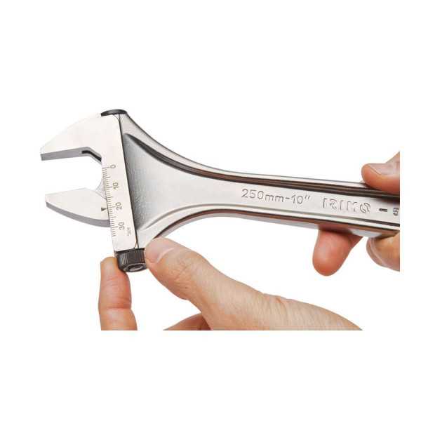 Llave Ajustable de Moleta Lateral Cromada, 150 mm IRIMO