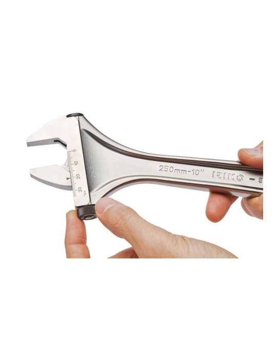 Llave Ajustable de Moleta Lateral Cromada, 150 mm IRIMO