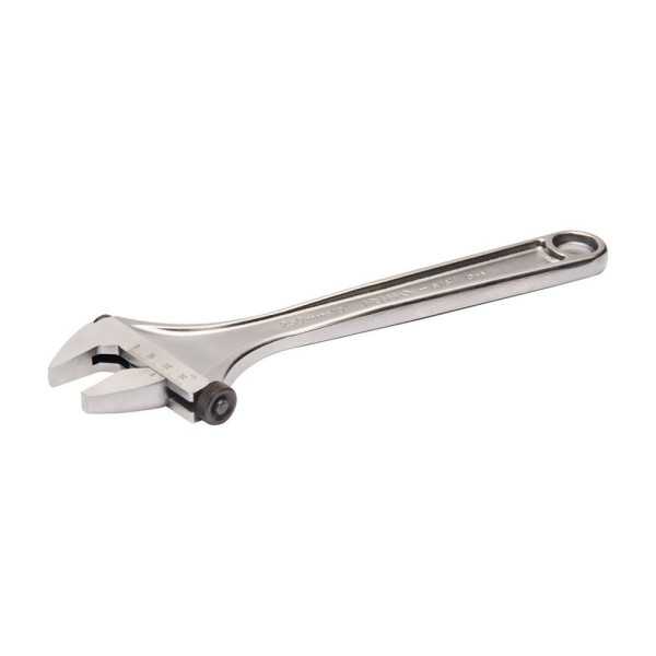 Llave Ajustable de Moleta Lateral Cromada, 250 mm IRIMO
