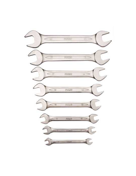 Llave Fija 6 - 22 mm, Juego de 8 Piezas IRIMO