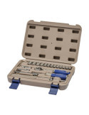 Llave de Carraca ¼ pulg, Vasos y Puntas, Juego 35 Piezas IRIMO
