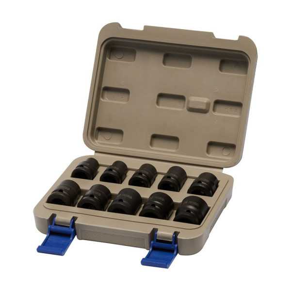 Vasos de Impacto ½ pulg, 10 - 24 mm, 10 uds IRIMO