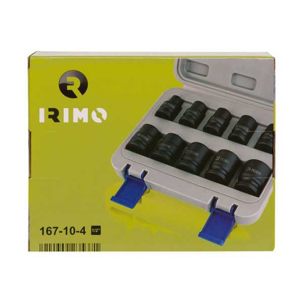 Vasos de Impacto ½ pulg, 10 - 24 mm, 10 uds IRIMO