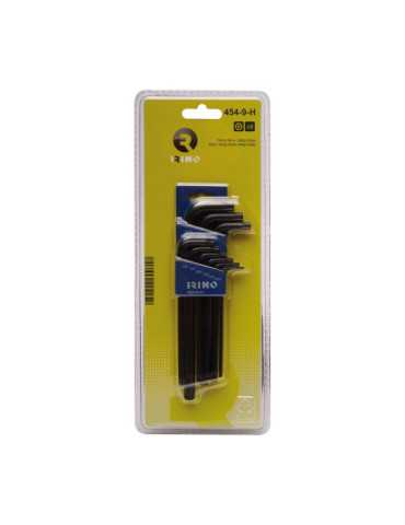 Llaves Acodadas Pavonadas Torx® Inviolables T10 - T50 454 - 9 - H, Juego de 9 Piezas IRIMO 2