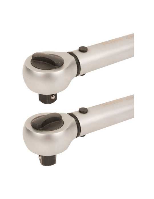Llave Dinamométrica de Disparo Ajustable ¼ pulg 4 - 20 mm con Carraca Fija IRIMO