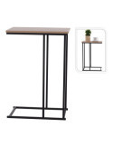 Mesa Auxiliar Tapa MDF Natural, 400 x 260 x 580 mm BASICS