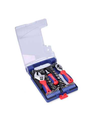 Conjunto de Herramientas Cortas de 46 Piezas WORKPRO