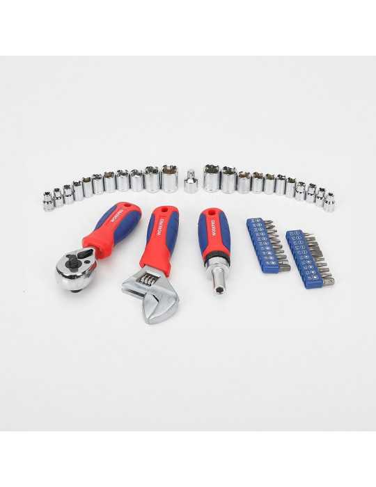 Conjunto de Herramientas Cortas de 46 Piezas WORKPRO
