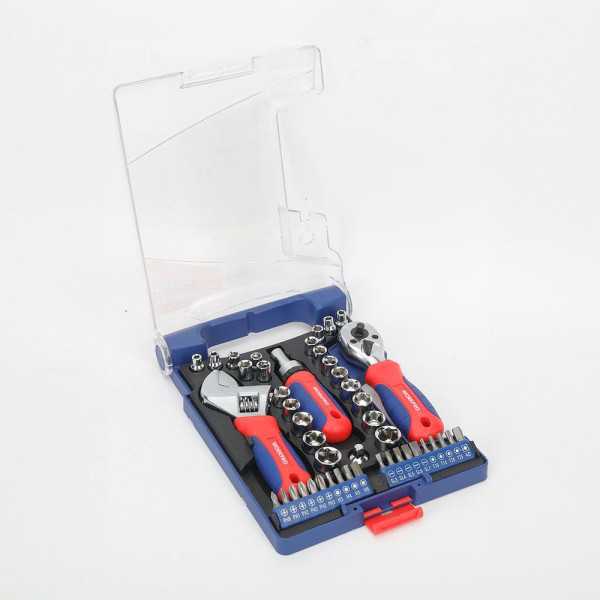 Conjunto de Herramientas Cortas de 46 Piezas WORKPRO