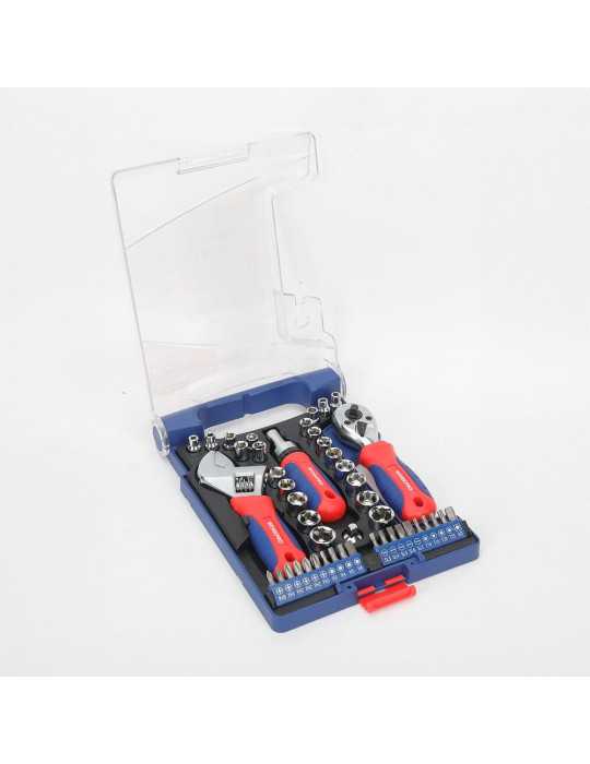 Conjunto de Herramientas Cortas de 46 Piezas WORKPRO