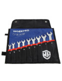 Llave Fija Combinada, Juego 9 Piezas WORKPRO