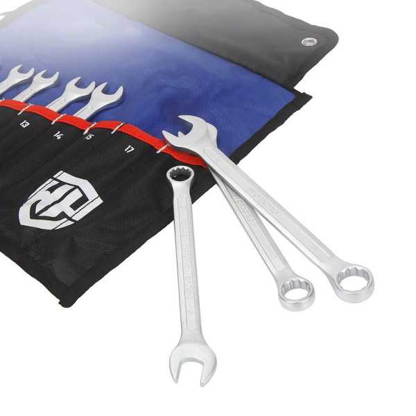 Llave Fija Combinada, Juego 9 Piezas WORKPRO