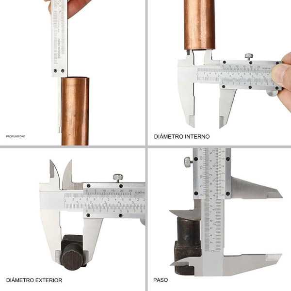 Calibre Vernier de 150 mm WORKPRO