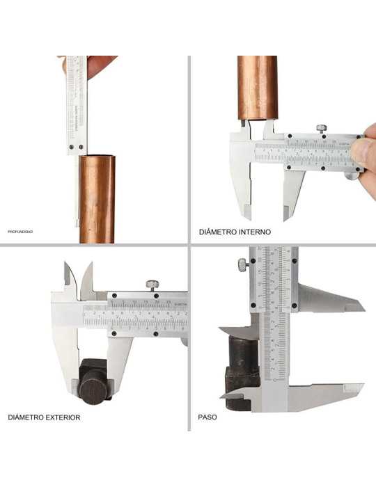Calibre Vernier de 150 mm WORKPRO