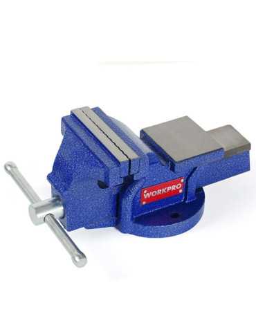 Tornillo de Banco, Base Fija, 100 mm WORKPRO