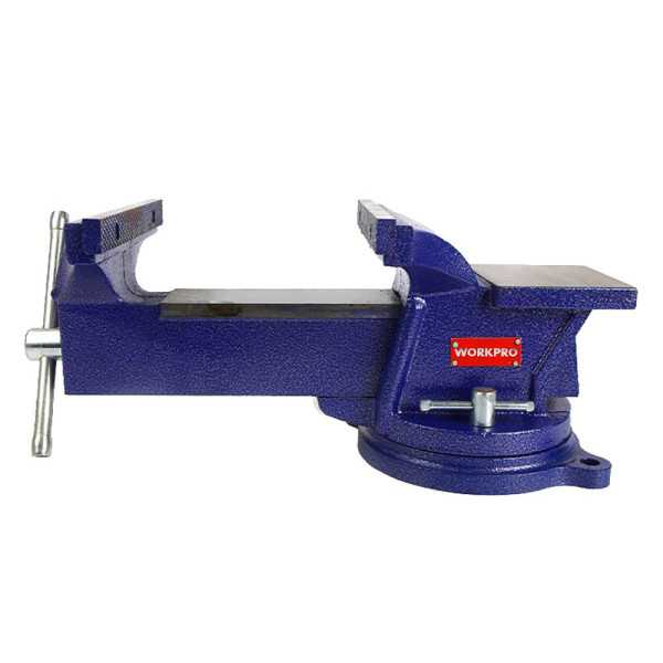 Tornillo de Banco, Base 360° , 100 mm WORKPRO