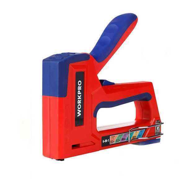 Grapadora 6 en 1 WORKPRO
