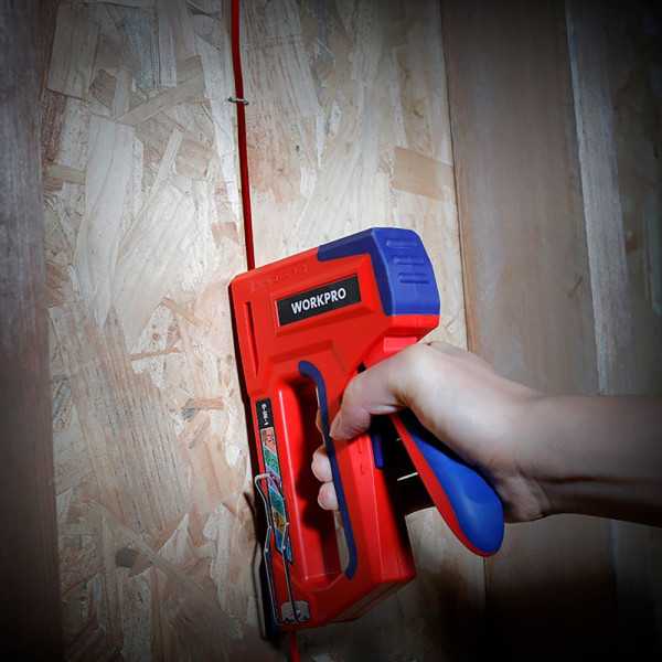 Grapadora 6 en 1 WORKPRO