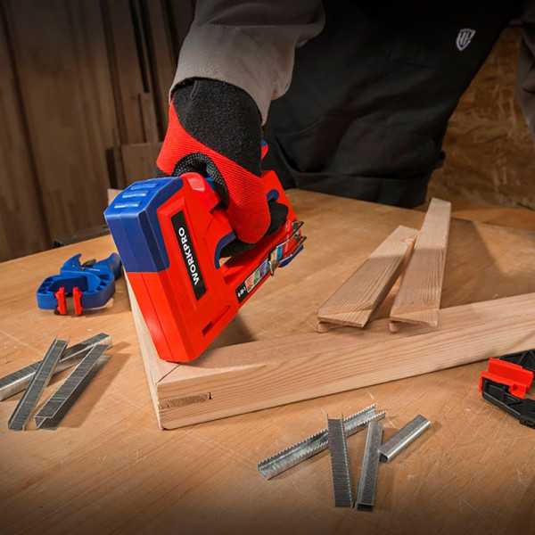 Grapadora 6 en 1 WORKPRO