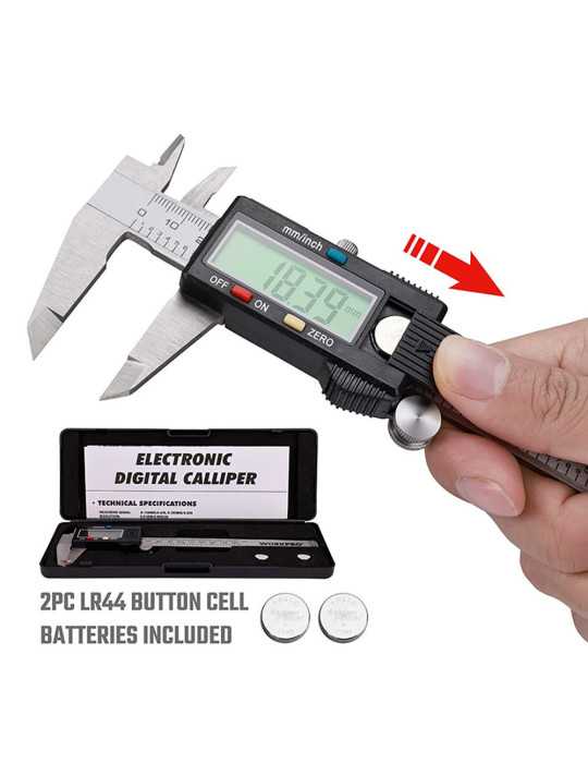 Calibre Vernier Digital 150 mm WORKPRO