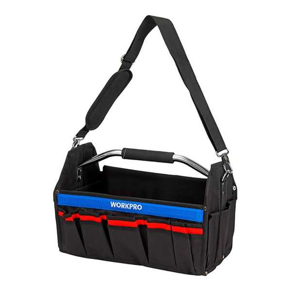 Bolsa de Herramientas, Plegable, 41 x 23,5 x 27 cm WORKPRO