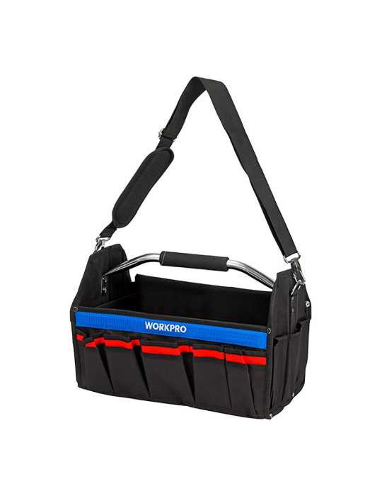 Bolsa de Herramientas, Plegable, 41 x 23,5 x 27 cm WORKPRO
