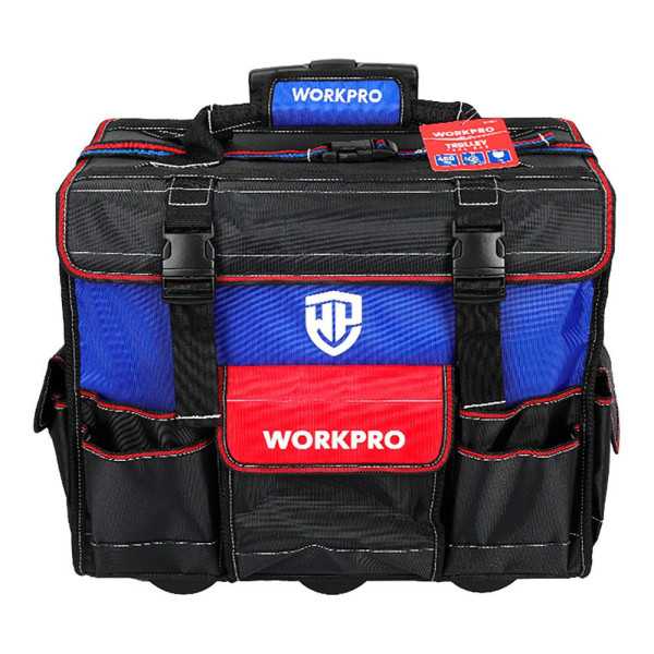 Bolsa de Herramientas Rígida con Ruedas, 46 x 27 x 40 cm WORKPRO